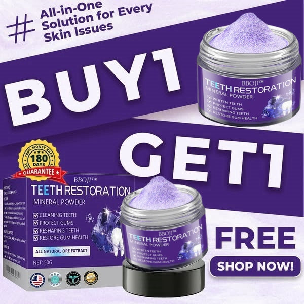 TeethRestoration Mineral Powder🦷(ADA recommended)