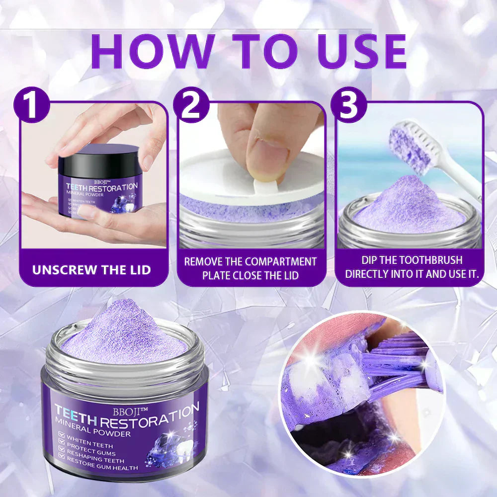 TeethRestoration Mineral Powder🦷(ADA recommended)