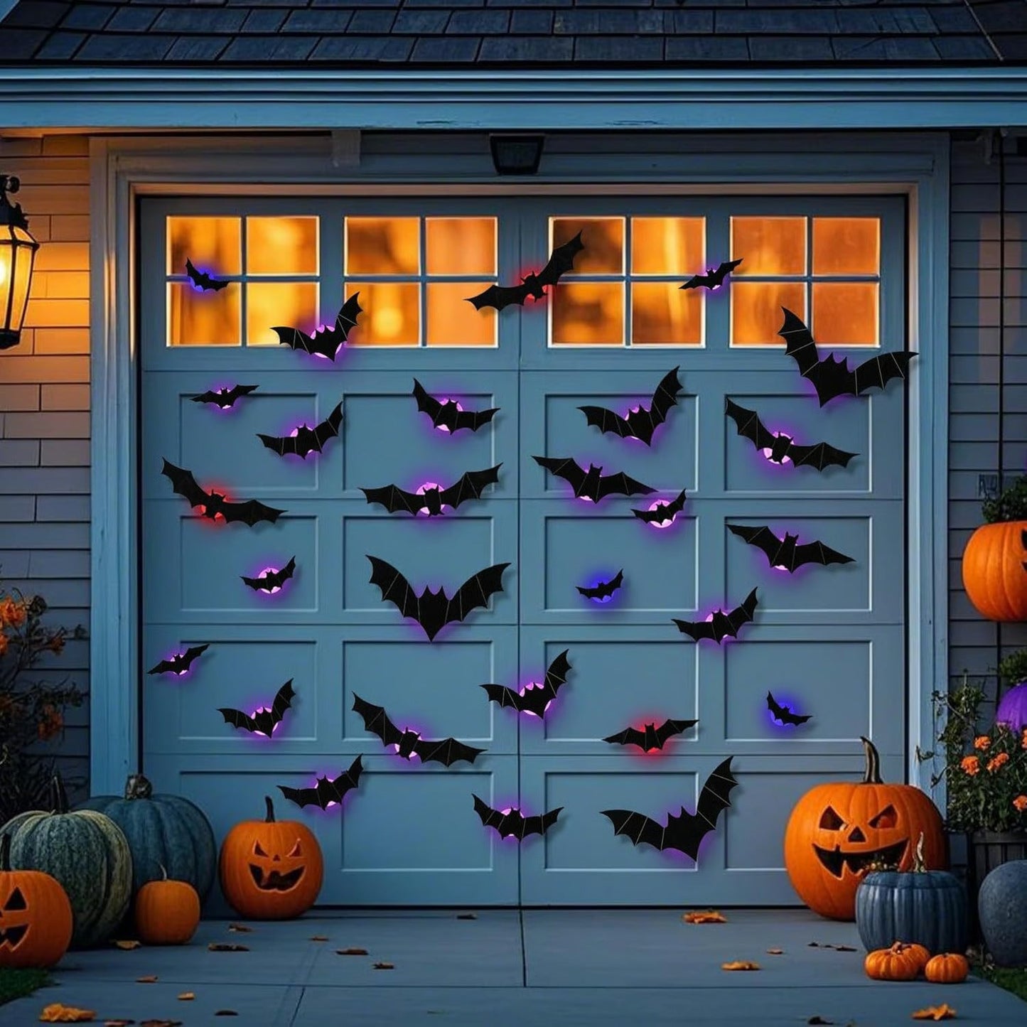 🦇 Don't Settle for Lame Decor! 🦇 Professionally Scare Trick-or-Treaters with Our Motion-Activated LED Bats! 🌧️✨ Limited Stock – Buy Now!(副本)