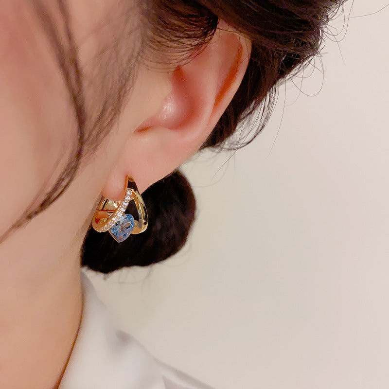 3PAIRS❤️BLUE+SILVER+RED