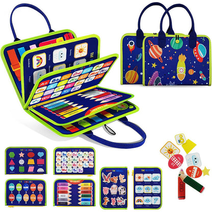 Interactive Felt Learning Board – Enhance Kids’ Motor Skills and Creativity