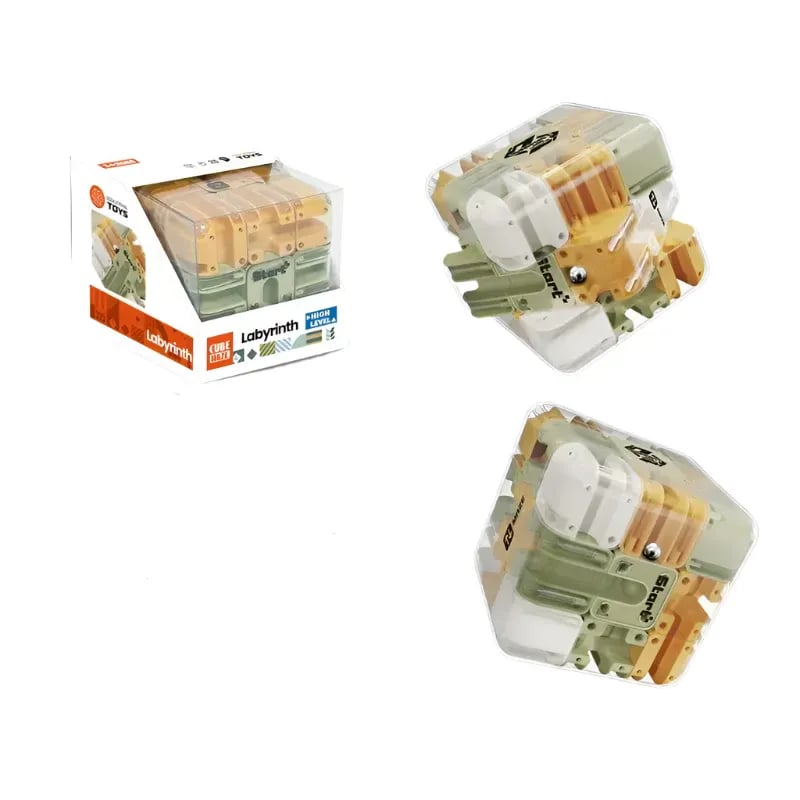 🔥 LAST DAY PROMOTION - 50%OFF 🔥Large Labyrinth 3D Puzzle Maze Cube - Engaging Brain Teaser Toy