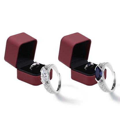 (🎅Christmas 🎄Limited Time Discount 80% Last Day 🎁)🔥DIYSTAR Magnetology Moissanite Diamond Ring💖